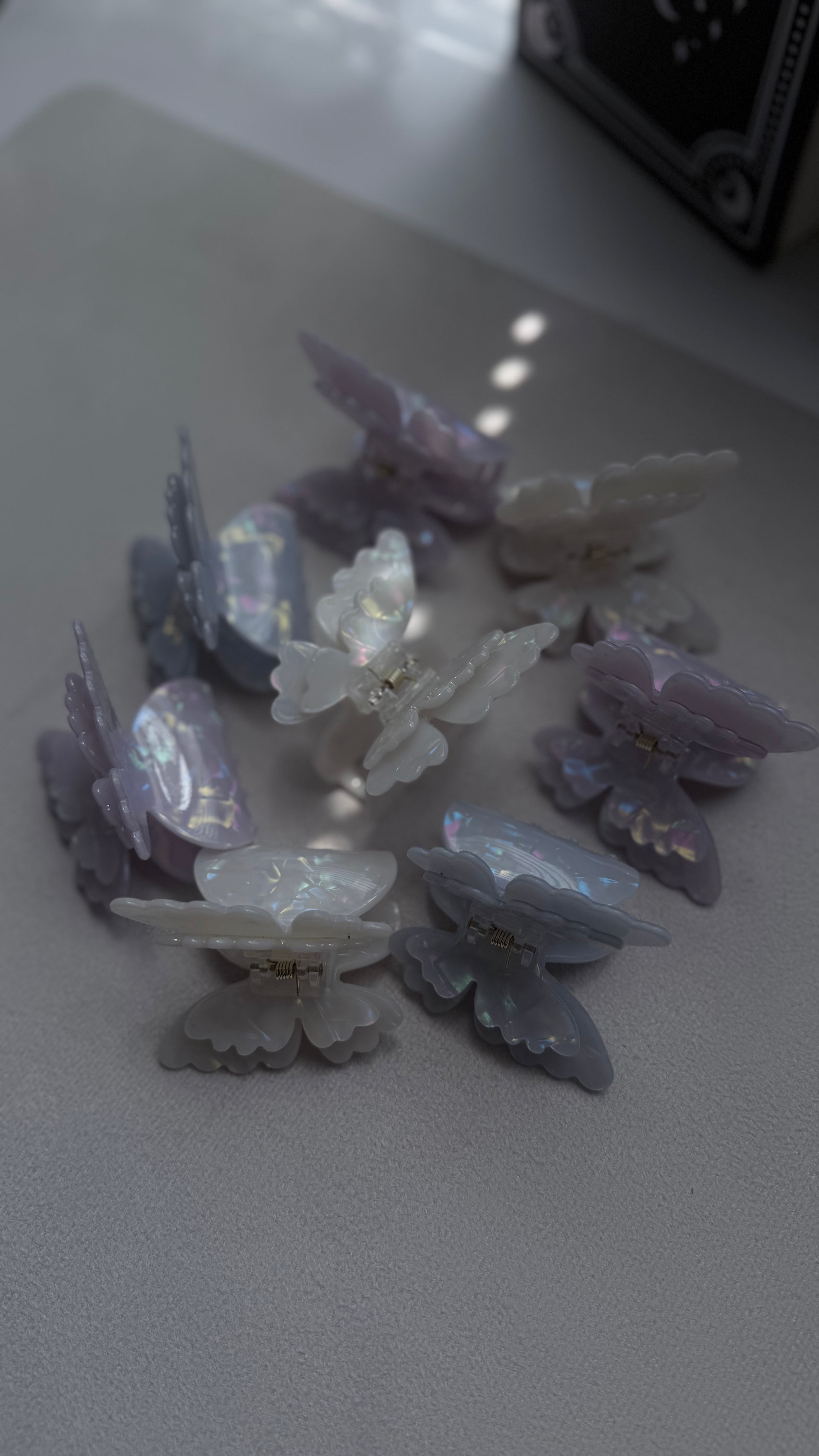 Mystical Butterfly Hair Clips