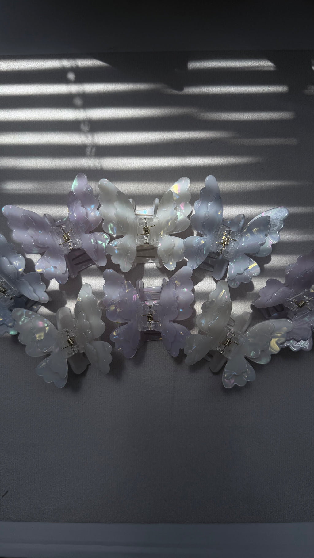 Mystical Butterfly Hair Clips